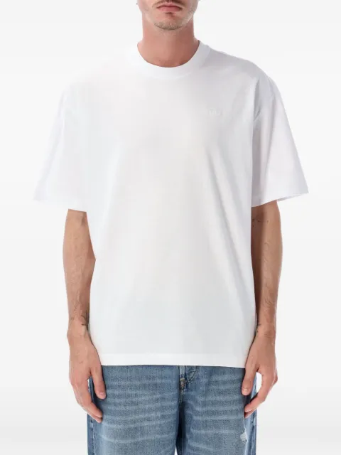 Diesel embroidered-logo T-shirt White A113020HGAM