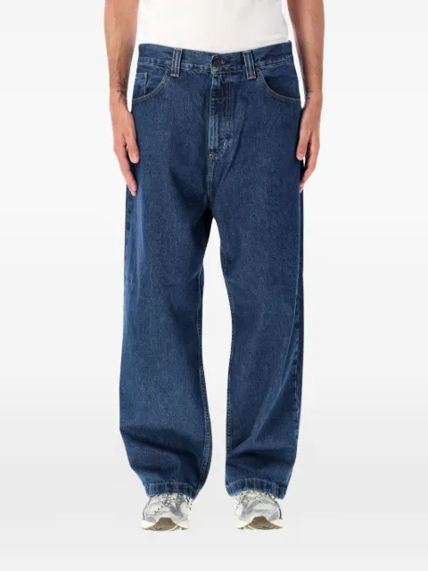 Carhartt WIP Brandon logo-patch jeans Blue I035893