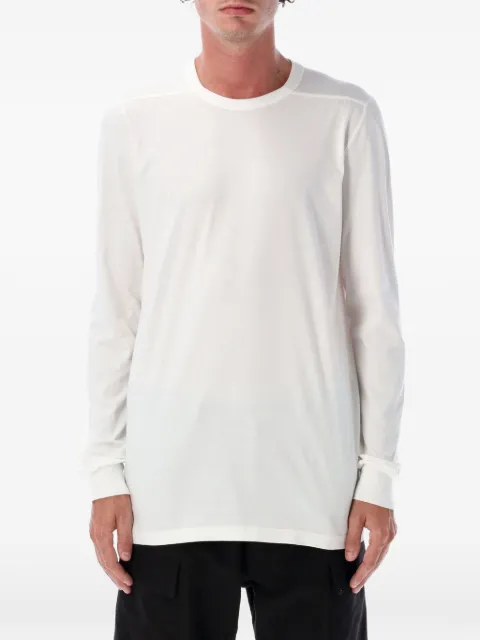Rick Owens Level long-sleeve T-shirt White RU02F4266JA