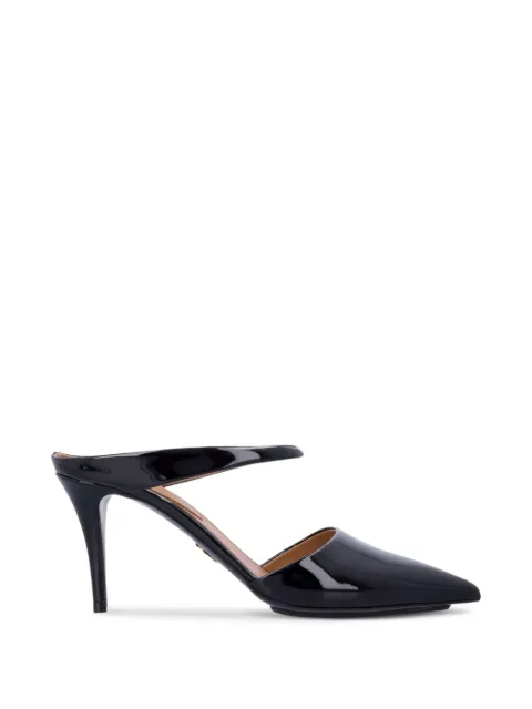 Stella McCartney patent-finish heeled mules Black 810711AP0AP0