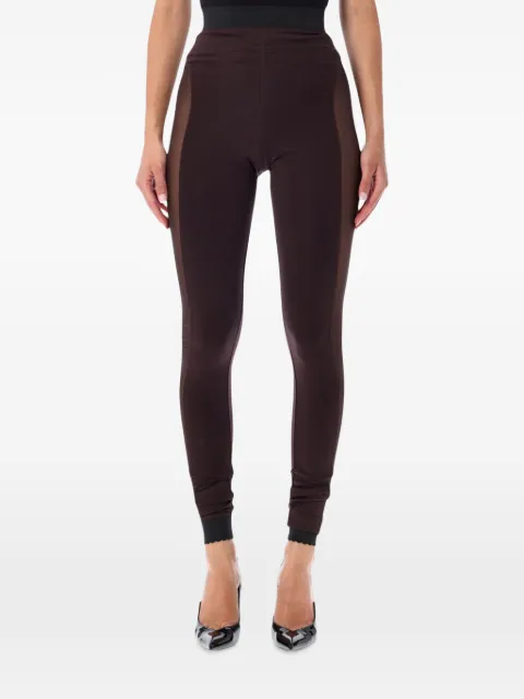 The Attico mesh-panelled leggings Brown WCP00315MIX117AA