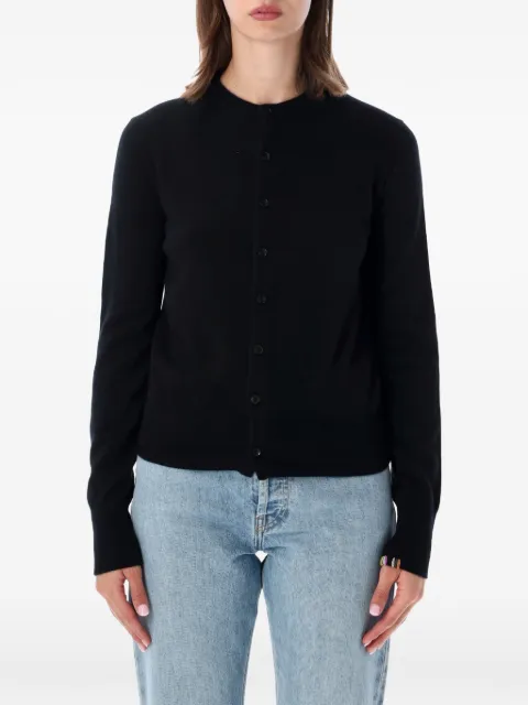 extreme cashmere Little2 button-up cardigan Black LITTLE2