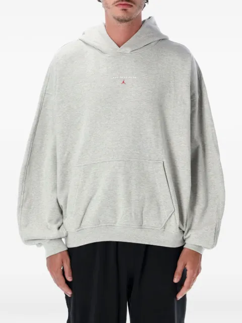 Jordan flight fleece oversized pullover hoodie Grey IW6314