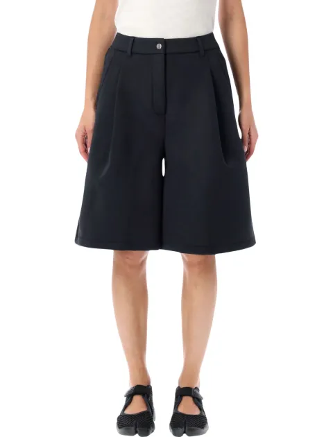 Nike pleated wide-leg shorts Black IM8177
