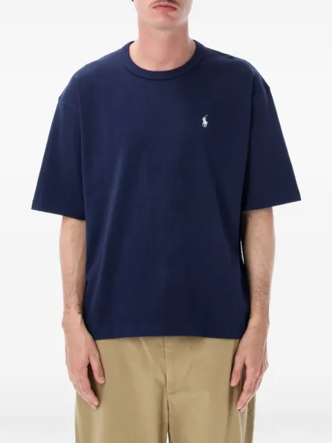 Polo Ralph Lauren Pony-embroidered T-shirt Blue 100088624