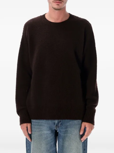 Roberto Collina crew-neck sweater Brown 263MYB21501