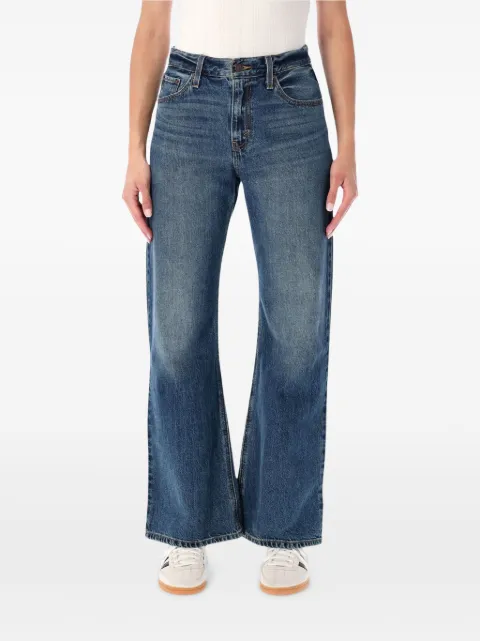 Levi's faded-effect bootcut jeans Blue 005DO