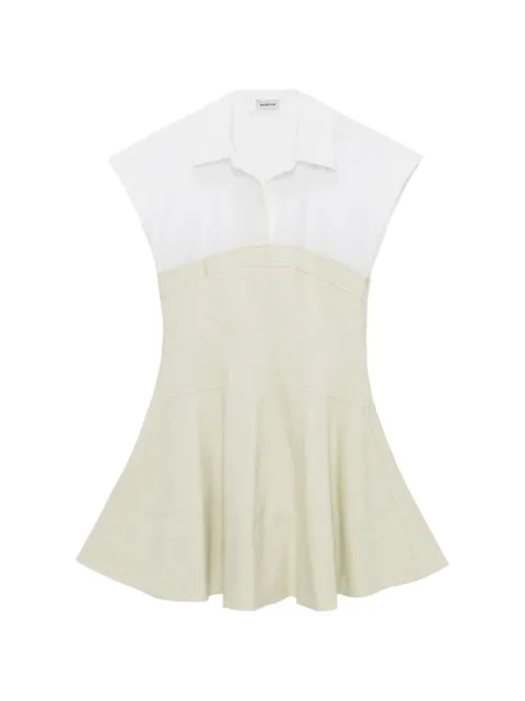 SIMKHAI Sundae panelled shirt dress Neutrals 3261023LE