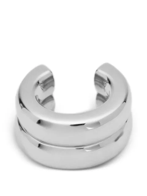 Neeka Studios The Ring stacked-effect open ring Silver NSR01SLV