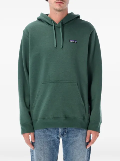 Patagonia P-6 Label Uprisal logo-patch pouch-pocket hoodie Green 39621