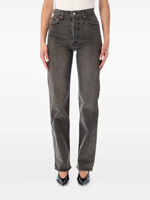 Levi's Ribcage straight-leg jeans Grey 79078