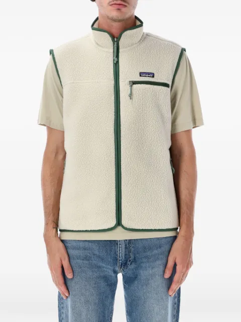 Patagonia fleece zip-up gilet Neutrals 22822