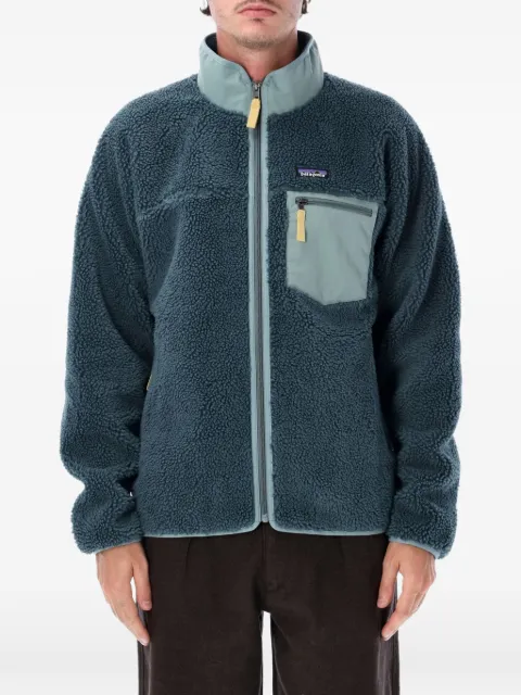 Patagonia Classic Retro-X® fleece zip-up jacket Blue 23057
