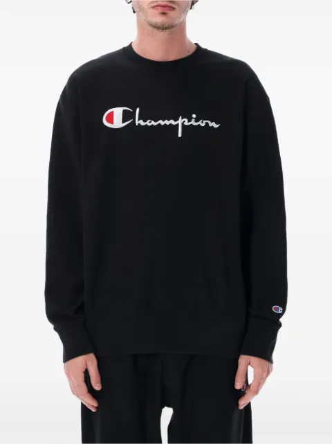 Champion logo-embroidered sweatshirt Black 222569