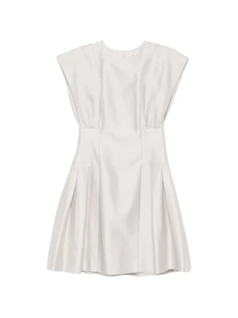 Leen Moughrabi Shams mini dress Grey LMEMEATSWSHAMS007