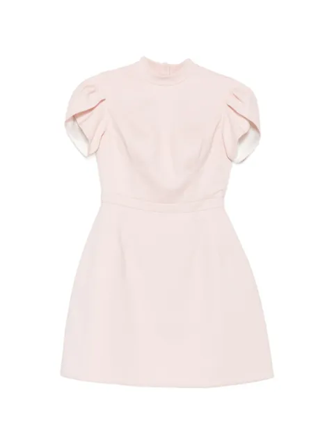 Leen Moughrabi Cheri cut-out bow-detail mini dress Pink LMBOWCHERI