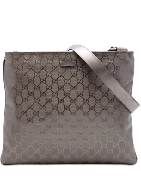 Gucci Pre-Owned 2000-2015 GG Imprime crossbody bag Gold D3BF32ZMEWZS0A1L