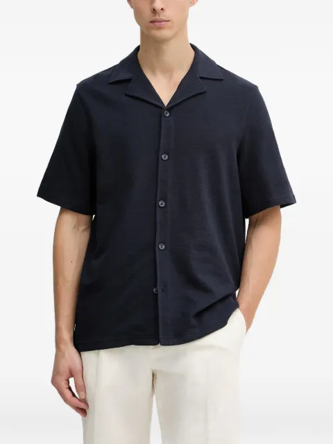 GUESS USA short-sleeve camp-collar shirt Blue M6GP10K3079