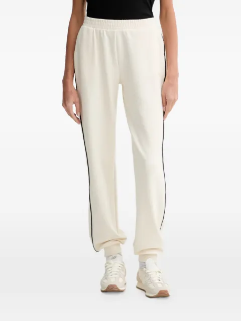 GUESS USA logo-embroidered side-stripe track pants Neutrals V6GB15K3506