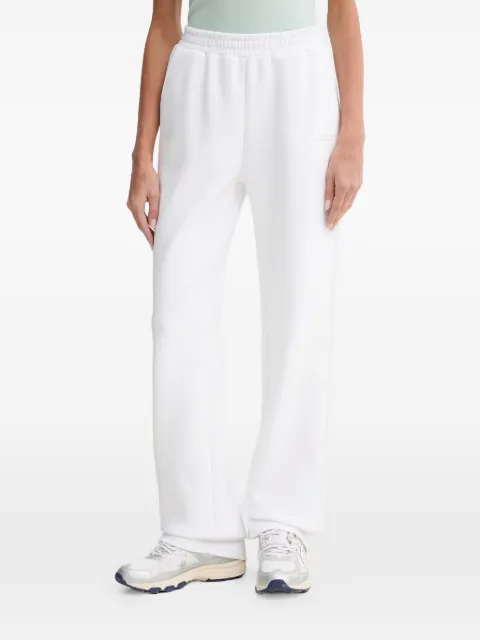 GUESS USA logo-embroidered track pants White V6GB12K3161