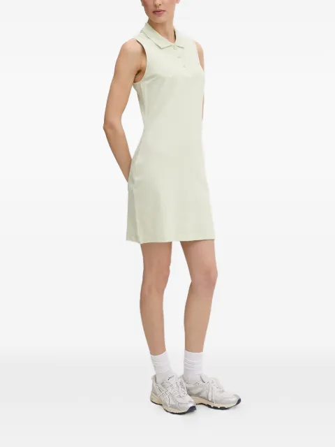 GUESS USA sleeveless polo-collar mini dress Green V6GK09K3152