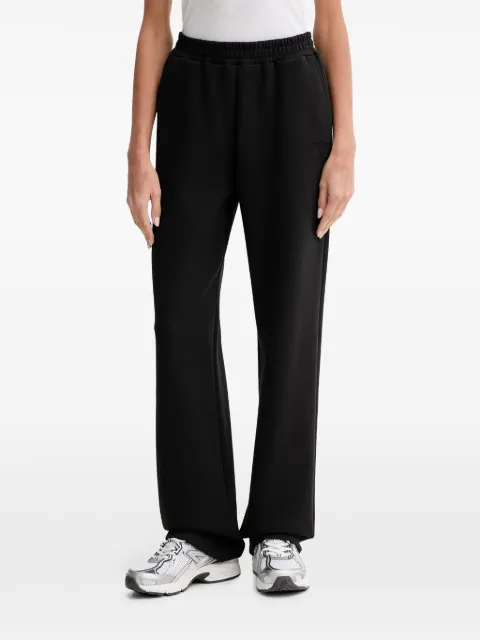 GUESS USA Habi logo-embroidered track pants Black V6GB12K3161