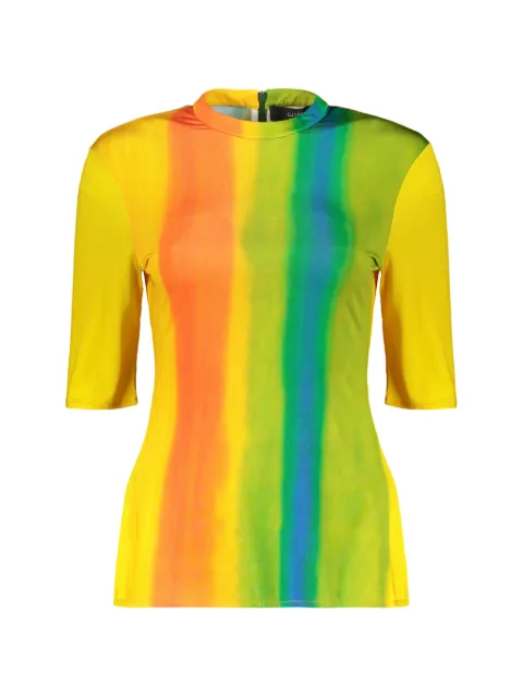 Ellery short-sleeves T-shirt Yellow 8032576J248