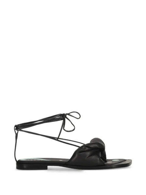 Ellery lace-up knotted sandals Black ELRMSS20ACC002