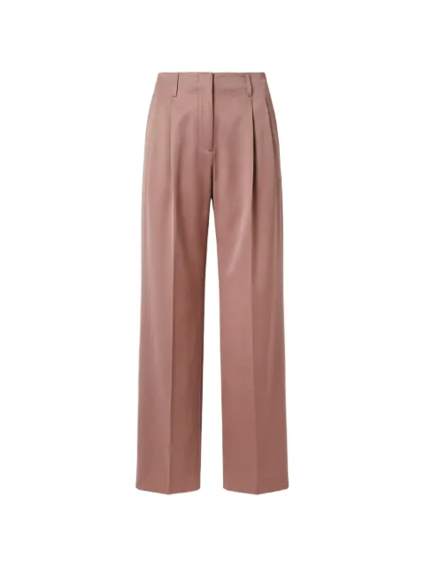 Golden Goose Flavia pleated wide-leg trousers Pink GWP01203P002585