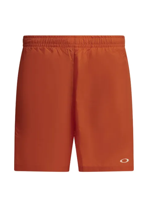 Oakley logo-embroidered shorts Red FOA40881441I