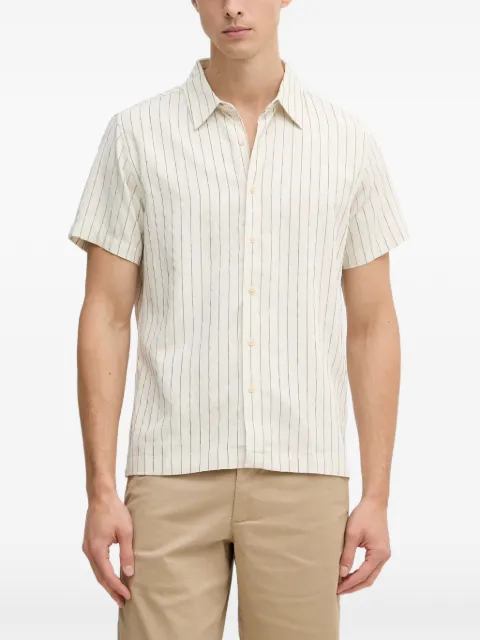GUESS USA striped short-sleeve shirt Neutrals M6GH53W1813