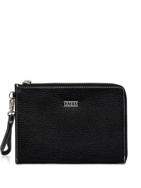 GUESS USA logo-plaque wallet Black PMBOGSP6235