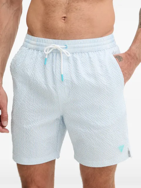 GUESS USA mid-rise swim shorts Blue F6GT11WN342