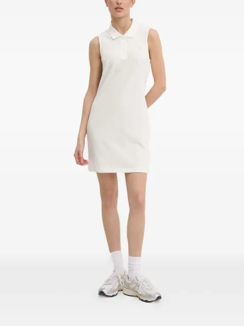 GUESS USA rhinestone-embellished polo-collar mini dress White V6GK09K3152