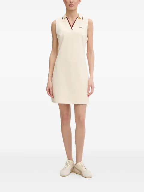 GUESS USA contrast-trim sleeveless mini dress Neutrals V6GK02K2928