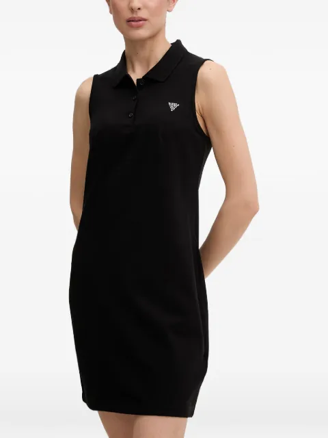 GUESS USA rhinestone-embellished sleeveless mini dress Black V6GK09K3152
