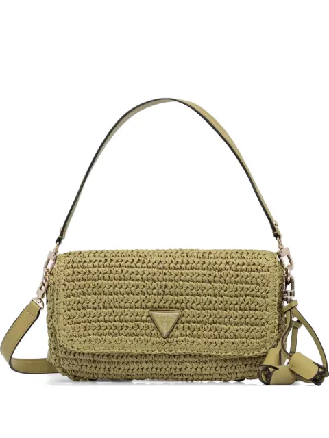 GUESS USA Ofelia woven shoulder bag Green HWWG9923190