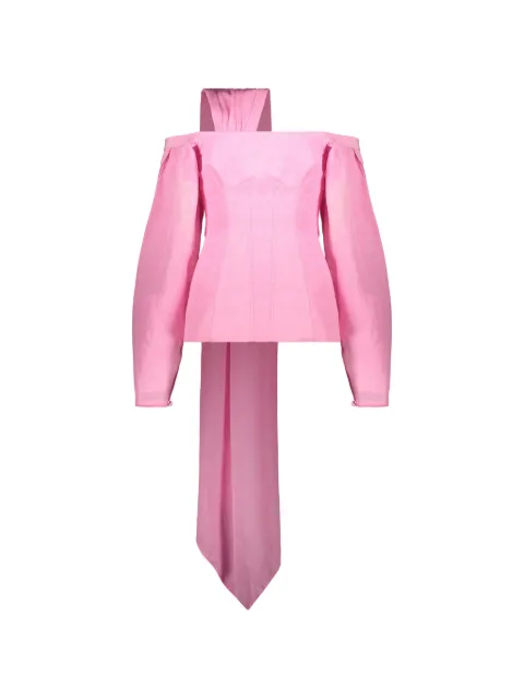 Ellery off-shoulder corset-style top Pink 20404502079