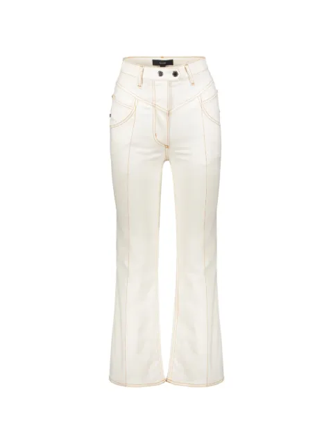 Ellery contrast-stitch jeans White 30401589150