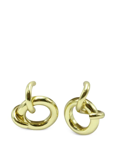 Ellery intertwined-circle hanging earrings Gold ELRMSS20ACC037