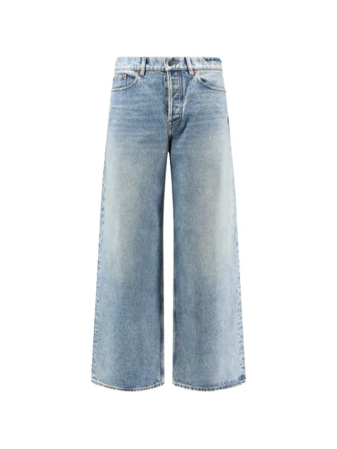 Golden Goose faded-effect wide-leg jeans Blue GMP02513P002607
