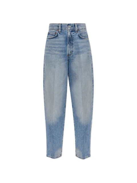 AGOLDE faded-effect tapered-leg jeans Blue A3193078