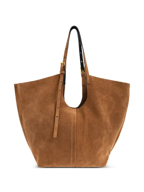 AllSaints Ara buckle-detail tote bag Brown W338XC