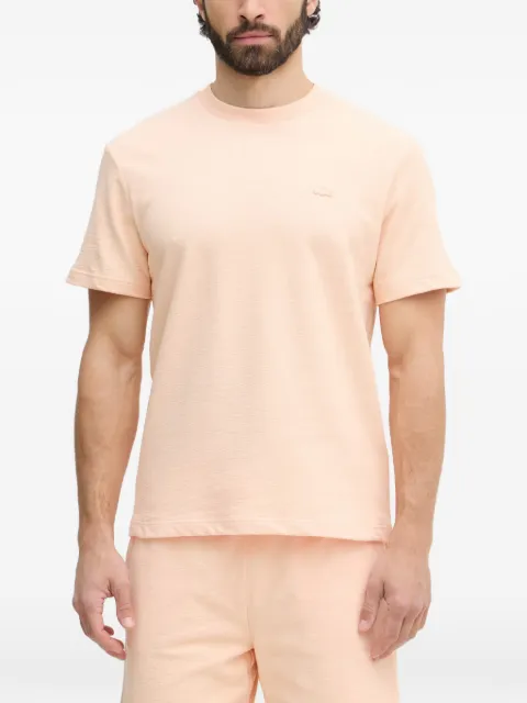 Lacoste logo-patch T-shirt Pink TH1979