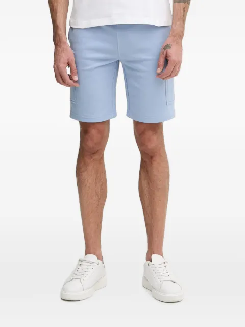 Lacoste logo-patch cargo shorts Blue GH9743