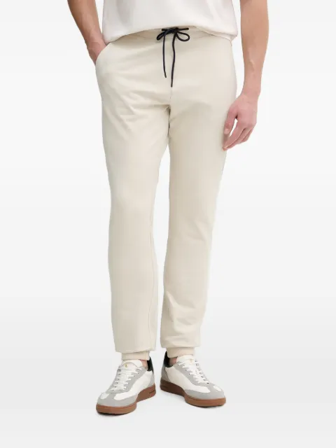 Aeronautica Militare drawstring-waist embroidered-logo track pants Neutrals PF1008UF00674