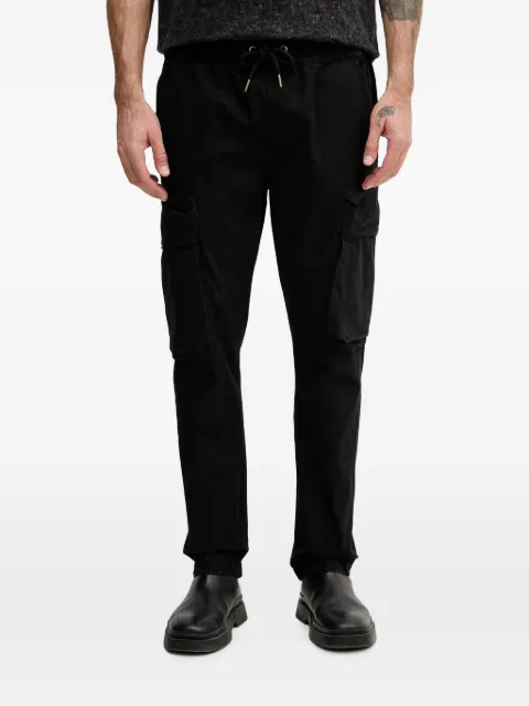 Alpha Industries drawstring-waist cargo pants Black 266203