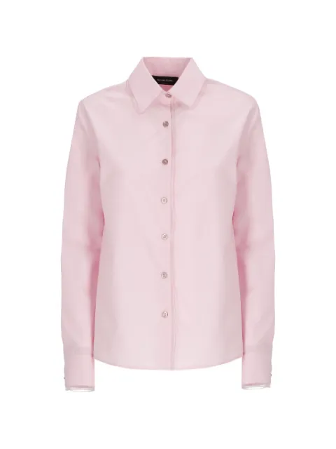 Fabiana Filippi long-sleeved poplin shirt Pink CAD266F233L582