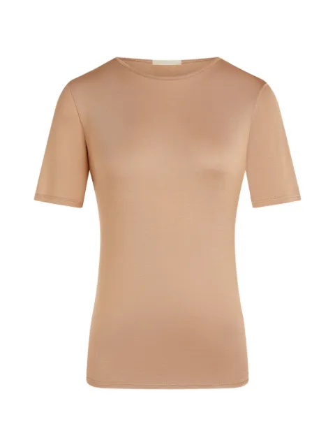 12 STOREEZ Cassiopeia silk T-shirt Neutrals 136673