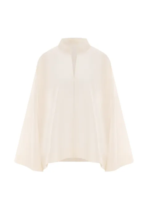 12 STOREEZ Marrakesh wide-sleeve blouse White 137699